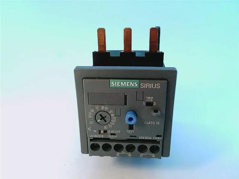 Siemens 3RB3036-1WB0 — Overload Relays (image 5)