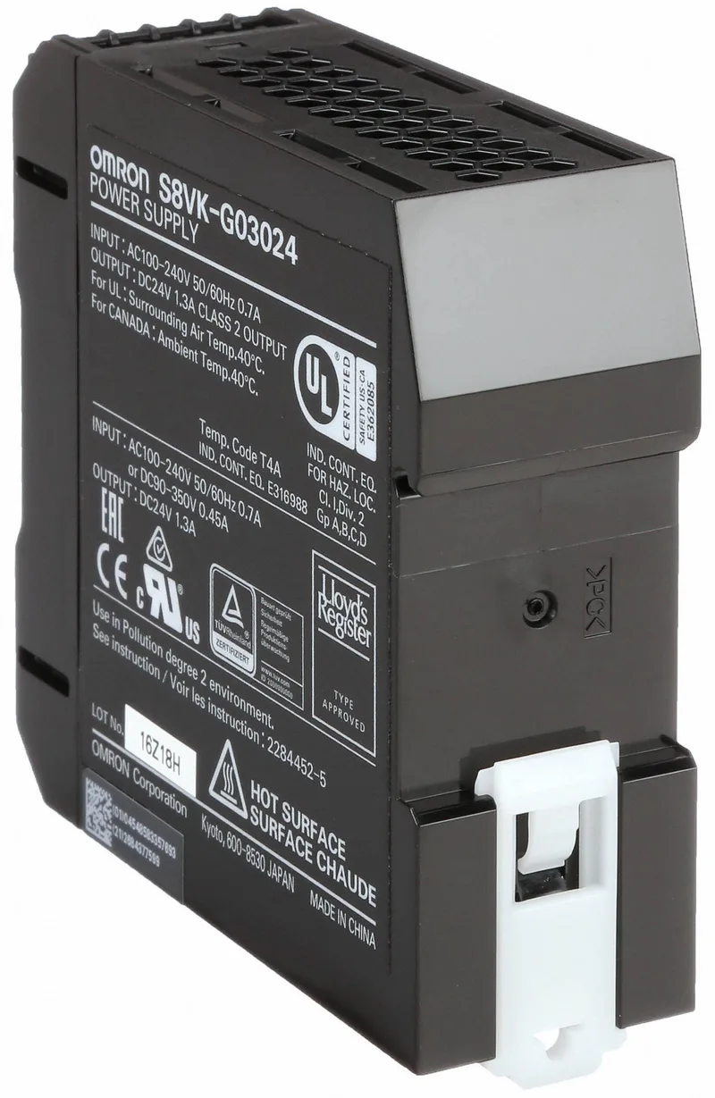 Omron S8VK-G03024 — DIN Rail Power Supplies (image 2)