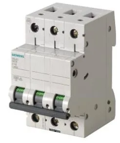 Siemens 5SL6316-7CC — 3-Pole MCB (DIN Rail) (image 2)
