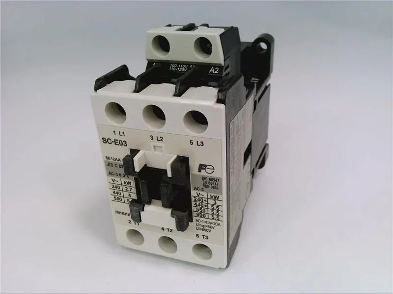 Fuji Electric SC-E03-110VAC — Contactors