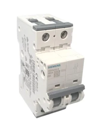 Siemens 5SY4202-8 — 2-Pole MCB (DIN Rail) (image 2)