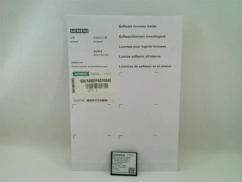 Siemens 6AU1-400-2PA01-0AA0 — PLC Accessories (image 2)