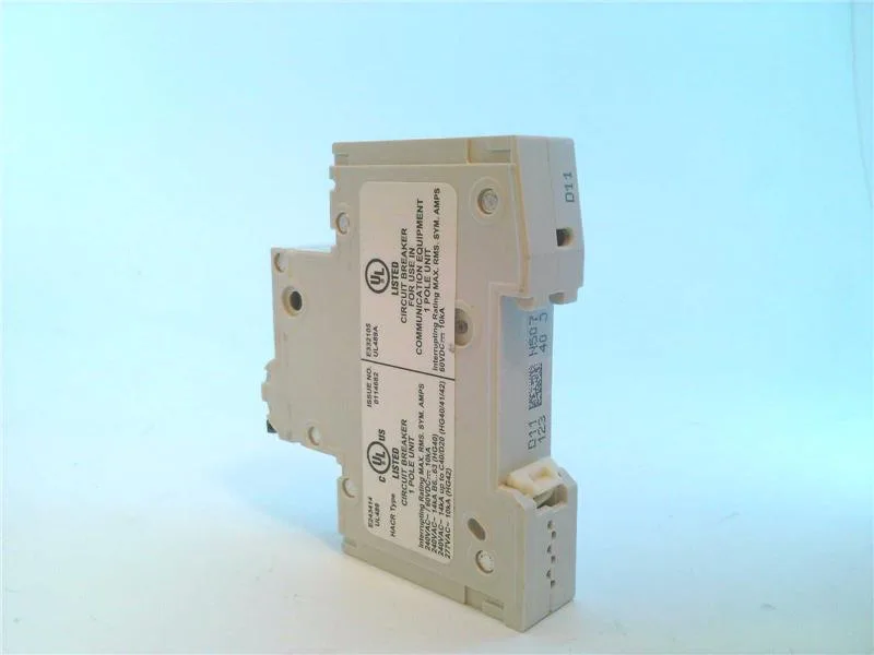 Siemens 5SJ4111-8HG40 — 1-Pole MCB (DIN Rail) (image 3)