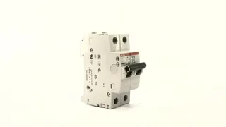 ABB S202-K1.6 — 2-Pole MCB (DIN Rail)