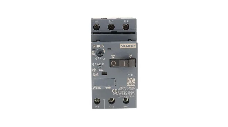 Siemens 3RV1011-1HA10 — Motor Protection Circuit Breakers (MPCB) (image 3)