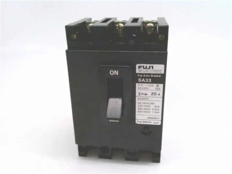 Fuji Electric SA33/20 — Miniature Circuit Breakers (MCB) (image 2)