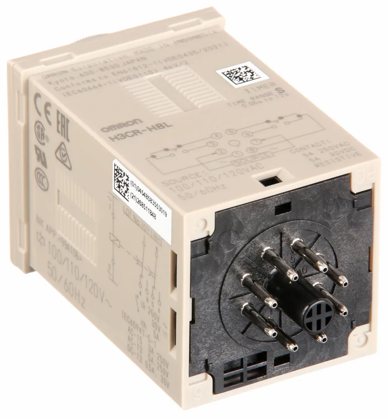 Omron H3CR-H8L AC100-120 S (image 3)