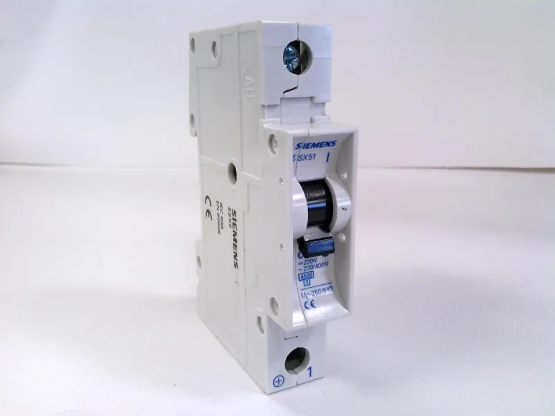 Siemens 5SX5103-7 — 1-Pole MCB (DIN Rail) (image 2)