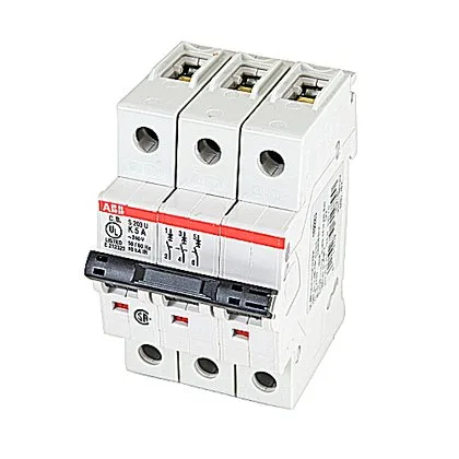 ABB S203U-K6 — 3-Pole MCB (DIN Rail) (image 5)