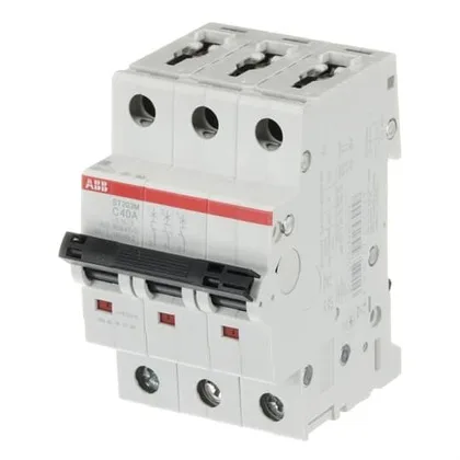 ABB ST203M-C40 — 3-Pole MCB (DIN Rail) (image 3)