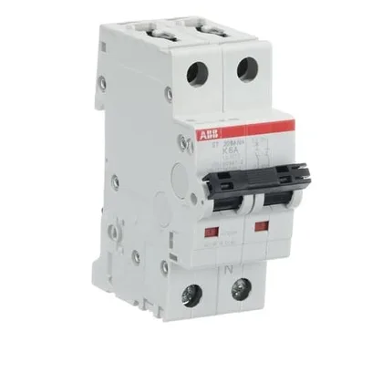 ABB ST201M-K6NA — 1-Pole MCB (DIN Rail) (image 2)