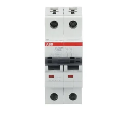 ABB ST202M-D16 — 2-Pole MCB (DIN Rail) (image 2)