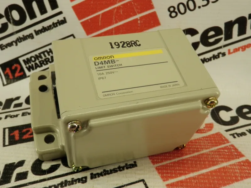 Omron D4MB-231G — Limit Switches