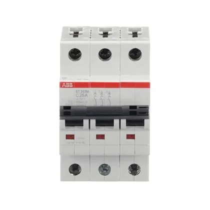 ABB ST203M-C25 — 3-Pole MCB (DIN Rail) (image 2)