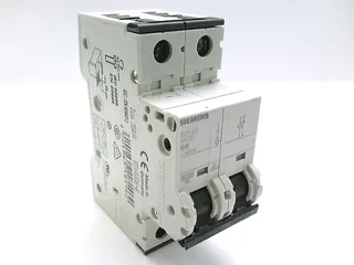 Siemens 5SY4206-6 — 2-Pole MCB (DIN Rail) (image 3)