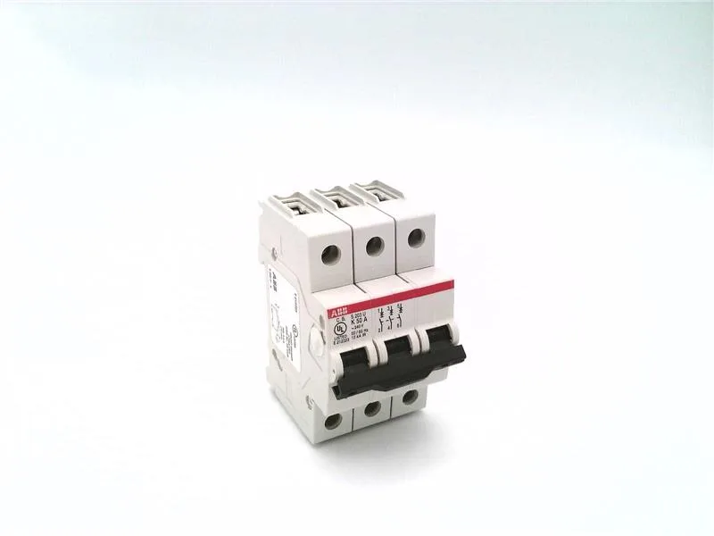 ABB S203U-K50 — 3-Pole MCB (DIN Rail) (image 2)