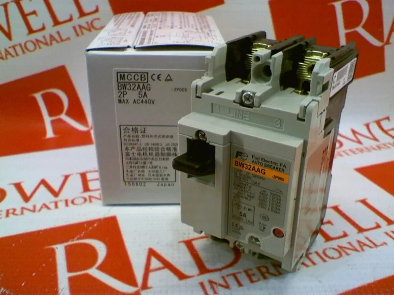 Fuji Electric BW32AAG-2P005 — Molded Case Circuit Breakers (MCCB) (image 2)