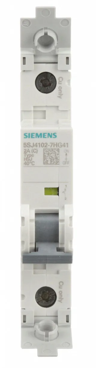 Siemens 5SJ4102-7HG41 — 1-Pole MCB (DIN Rail) (image 5)