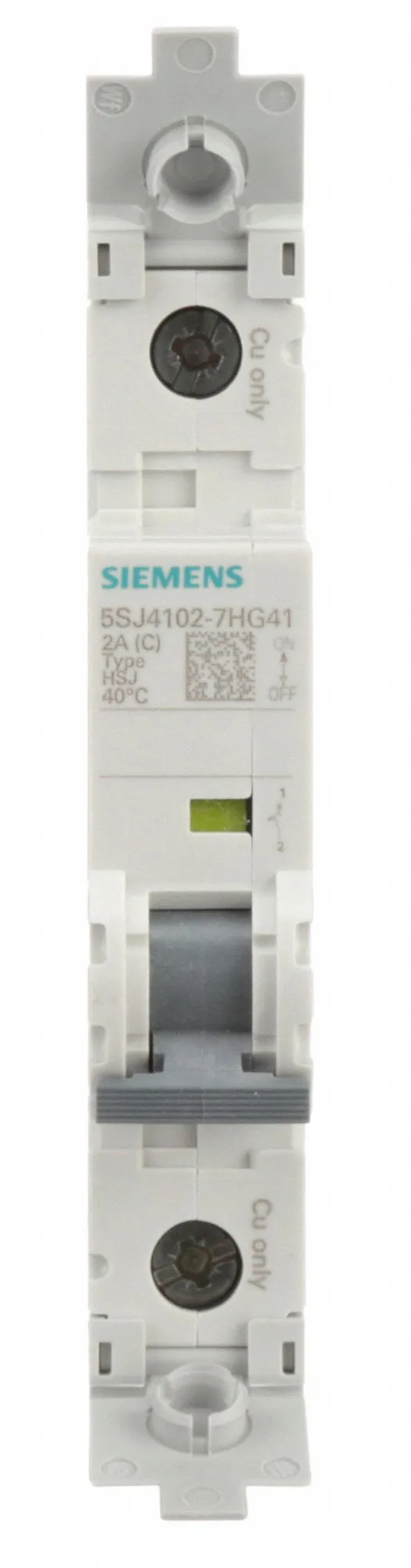 Siemens 5SJ4102-7HG41 — 1-Pole MCB (DIN Rail) (image 5)