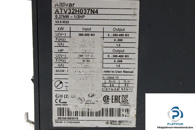 Schneider Electric ATV32H037N4 (image 5)