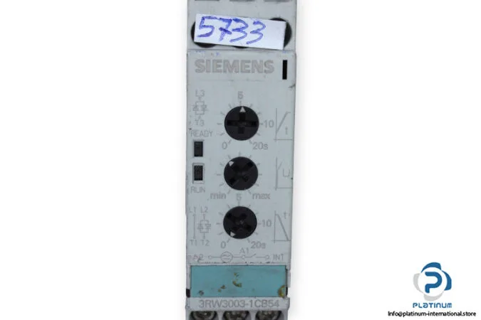 Siemens 3RW3003-1CB54 — Soft Starters (image 3)