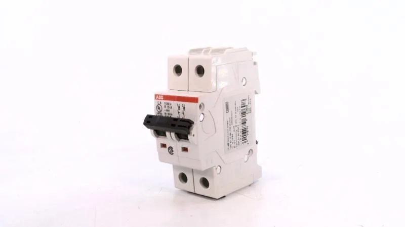 ABB S202U-K15 — 2-Pole MCB (DIN Rail) (image 4)