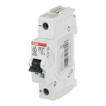 ABB S201UDC-K8 — 1-Pole MCB (DIN Rail) (image 3)