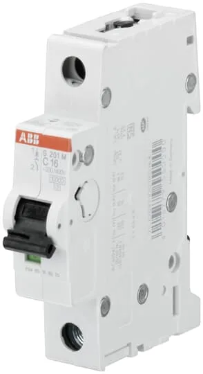 ABB S201M-C1 — 1-Pole MCB (DIN Rail)