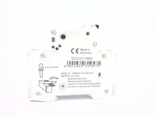 Siemens 5SJ4113-7HG40 — 1-Pole MCB (DIN Rail) (image 5)