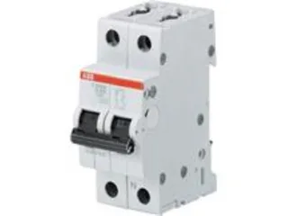 ABB S202P-Z6 — 2-Pole MCB (DIN Rail)