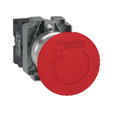 Schneider Electric XB2BS8442C — Emergency Stop Pushbuttons