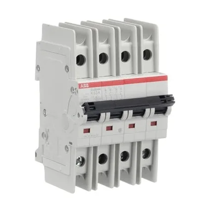 ABB SU204M-K63 — 4-Pole MCB (DIN Rail) (image 2)