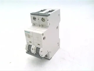 Siemens 5SY4218-7 — 2-Pole MCB (DIN Rail) (image 2)