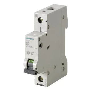 Siemens 5SL6104-7CC — 1-Pole MCB (DIN Rail) (image 2)