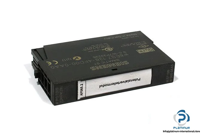 Siemens 6ES7138-4FD00-0AA0 — PLC I/O & Expansion Modules (image 4)