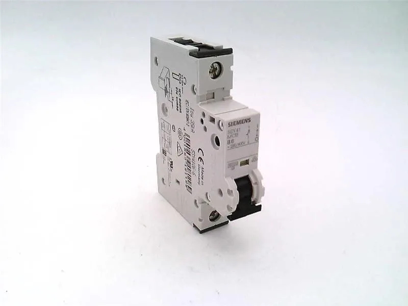Siemens 5SY4106-6 — 1-Pole MCB (DIN Rail) (image 4)