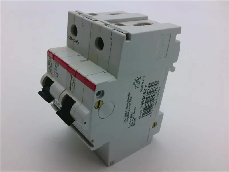 ABB S282UX-K4 — 2-Pole MCB (DIN Rail) (image 2)