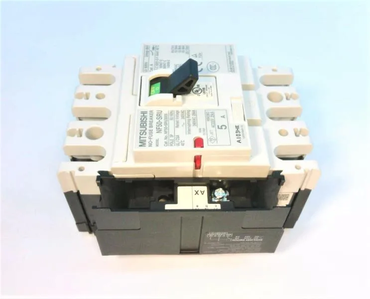 Mitsubishi Electric NF50-SRU-3P-5A-AX-1L-SLT — Molded Case Circuit Breakers (MCCB) (image 3)