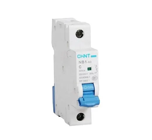 Chint NB1-63-C2-1P — 1-Pole MCB (DIN Rail)