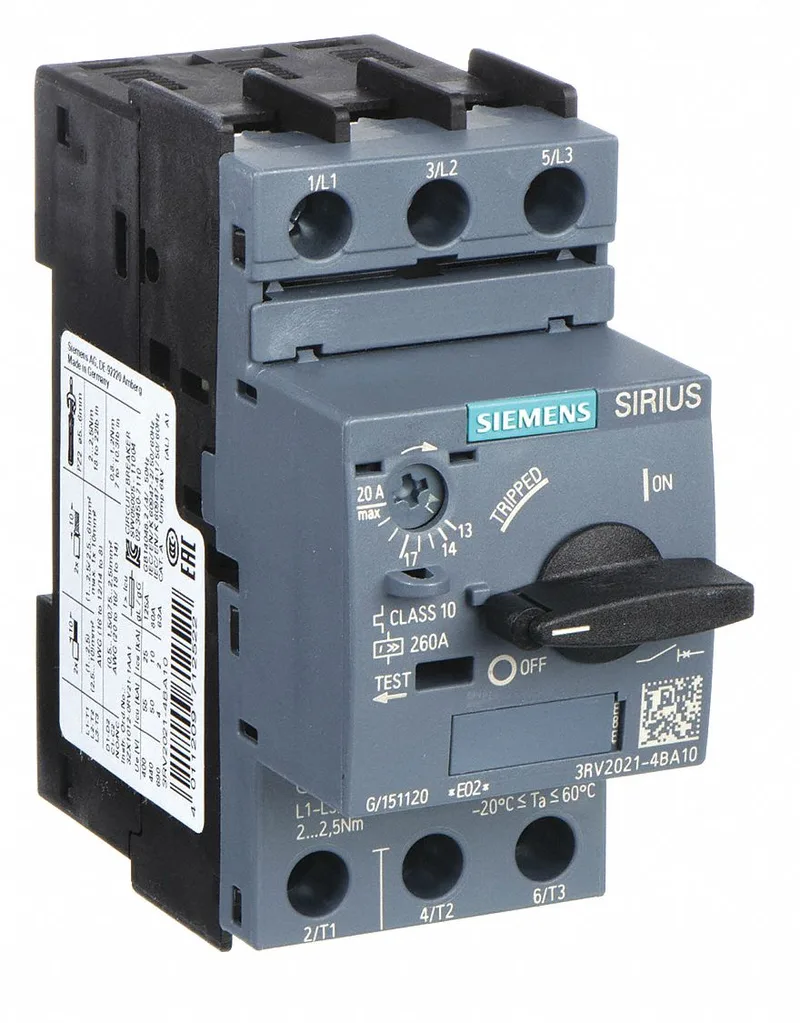 Siemens 3RV2021-4BA10 — Motor Protection Circuit Breakers (MPCB) (image 2)