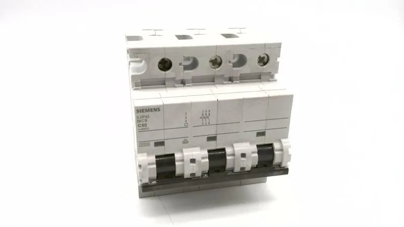 Siemens 5SP4363-6 — 2-Pole MCB (DIN Rail)