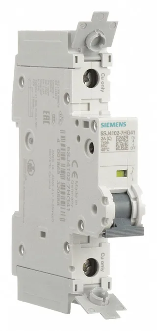 Siemens 5SJ4102-7HG41 — 1-Pole MCB (DIN Rail) (image 2)
