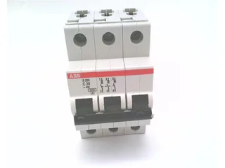 ABB S203-C20 — 3-Pole MCB (DIN Rail) (image 2)