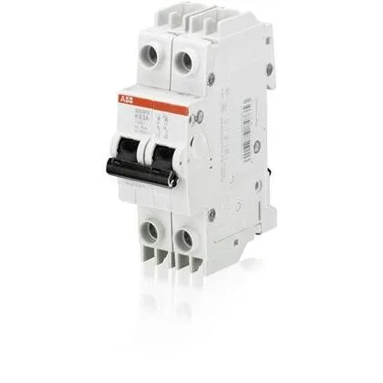 ABB S202PR-K10 — 2-Pole MCB (DIN Rail)