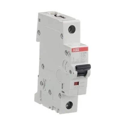 ABB ST201M-D2 — 1-Pole MCB (DIN Rail) (image 3)