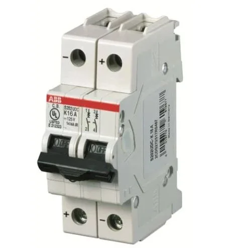 ABB S202UDC-K40 — 2-Pole MCB (DIN Rail) (image 4)