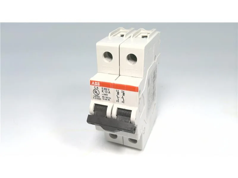 ABB S202U-K13A — 2-Pole MCB (DIN Rail) (image 2)