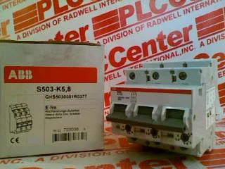 ABB S503-K5.8 — 3-Pole MCB (DIN Rail) (image 2)