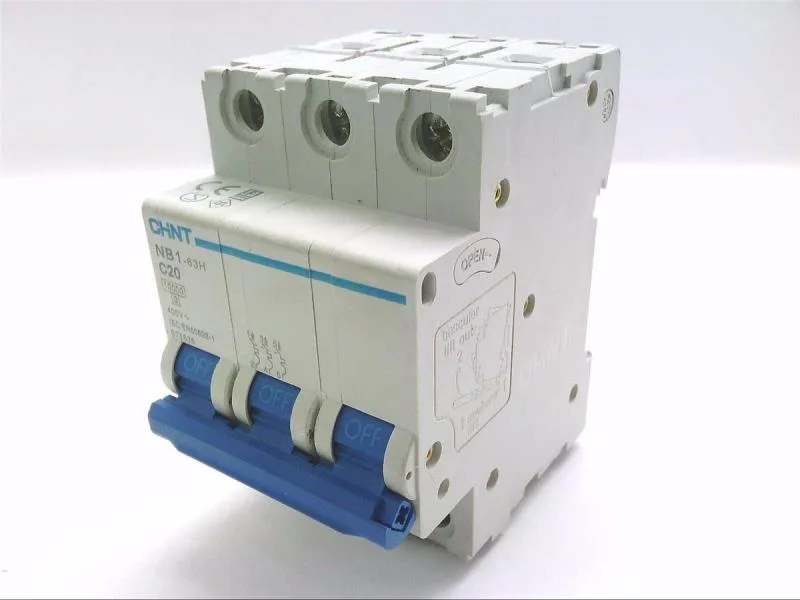 Chint NB1-63CH3P20 — Miniature Circuit Breakers (MCB) (image 2)