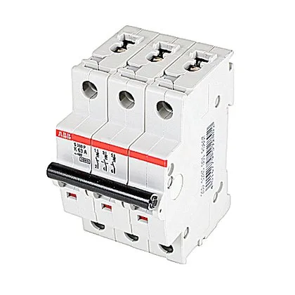 ABB S203P-K63 — 3-Pole MCB (DIN Rail) (image 2)